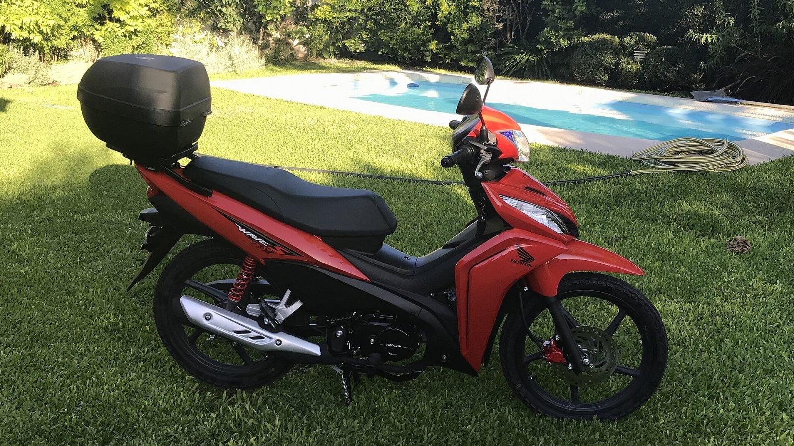 Honda Wave motorbike